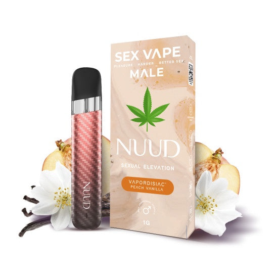best vape for sex Nuud Vapordisiac – Peaches & Pearls