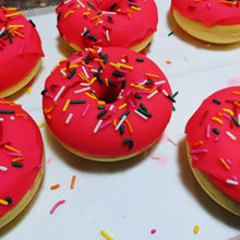 Load image into Gallery viewer, Donut Bath Bomb - Peaches and Pearls Eureka