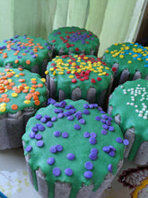 Load image into Gallery viewer, sex toy bath bomb handmade eureka peaches and pearls bullet cock ring romantic self care self love body positive