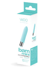 Load image into Gallery viewer, Vedo Bam Mini Rechargeable Bullet Vibe - Peaches and Pearls Eureka