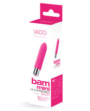 Load image into Gallery viewer, Vedo Bam Mini Rechargeable Bullet Vibe - Peaches and Pearls Eureka