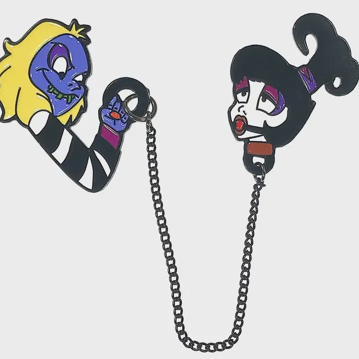 Mischievous Love Enamel Pin