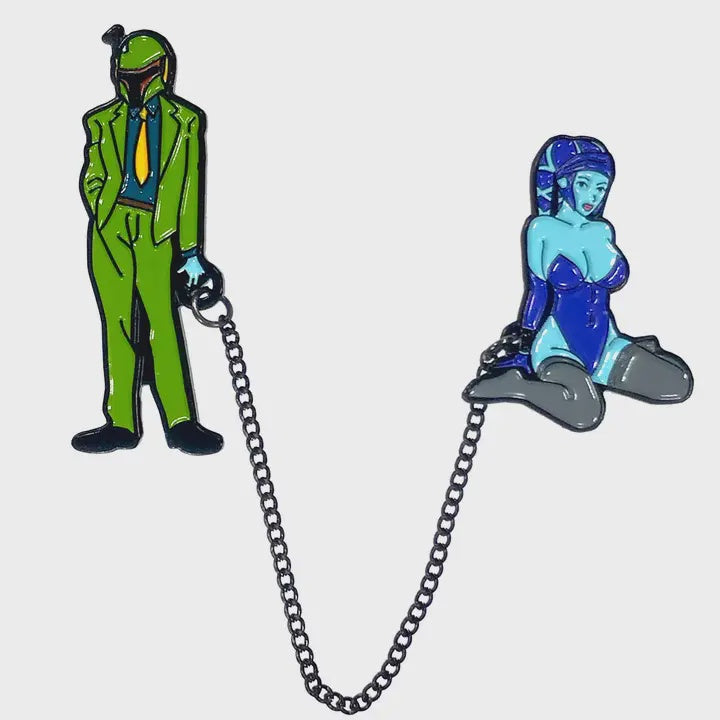Fett Life Deluxe Enamel Pin