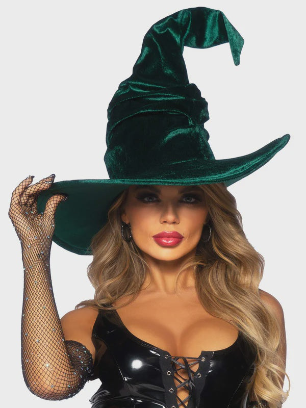 Velvet Rouched Hat