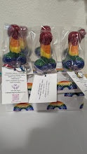 Rainbow Body Part Chocolate