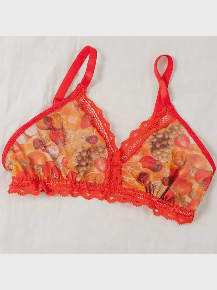 Fruit Punch Printed Bralette