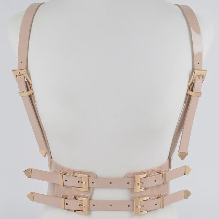 Faux Leather Harness ND OS