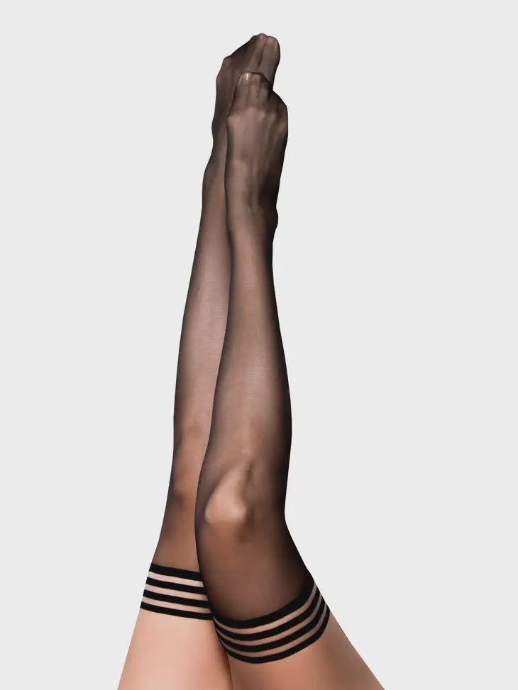 Kixies Taylor - Sheer TH Black