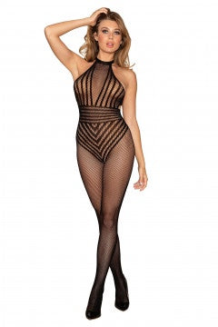 Striped Teddy BS Black