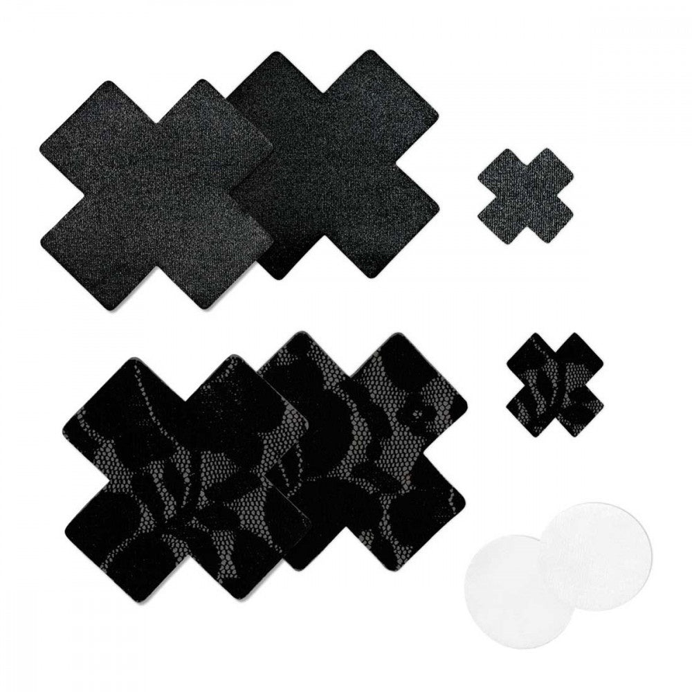 Nippies Basics - Black Crosses