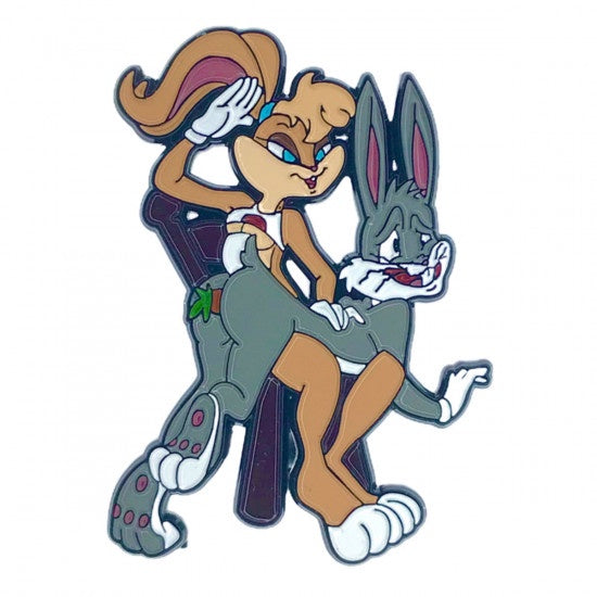 Bad Bunnies Bugs Pin
