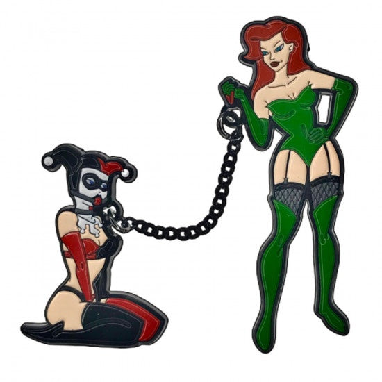 Geeky & Kinky Bad Love Harley & Ivy Duo Pin