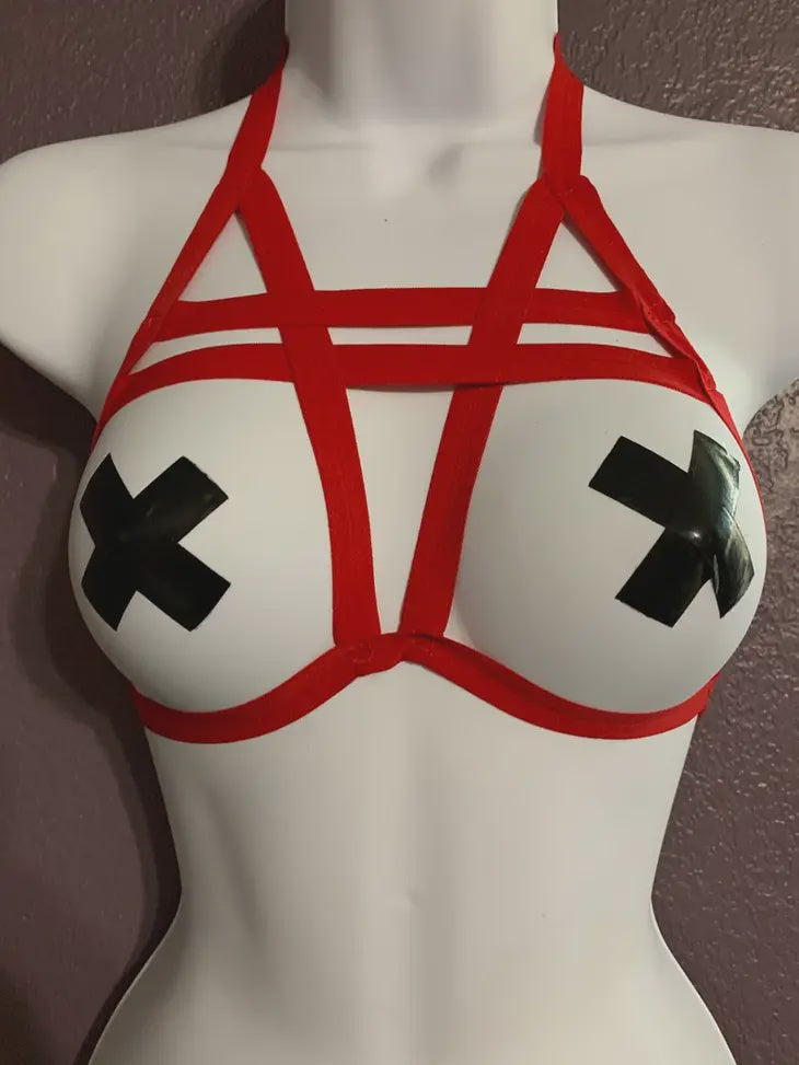 Body Harness V - Black