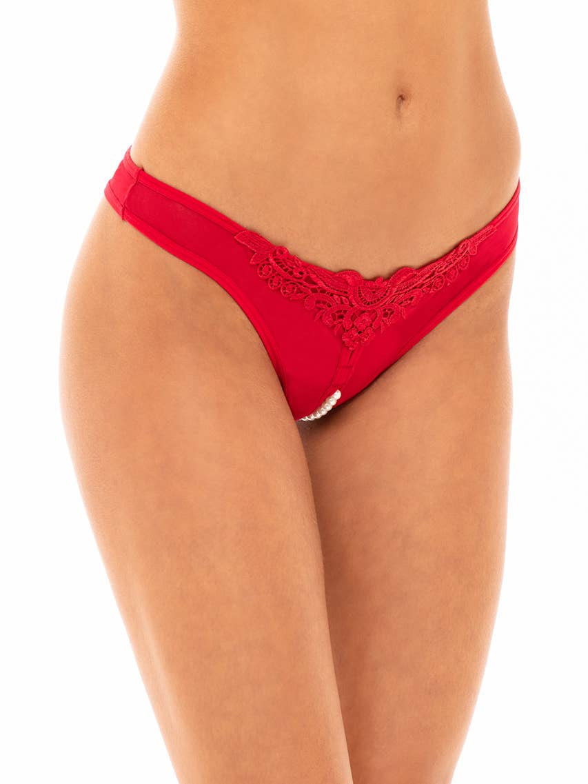 Paradise Panty Lingerie Red