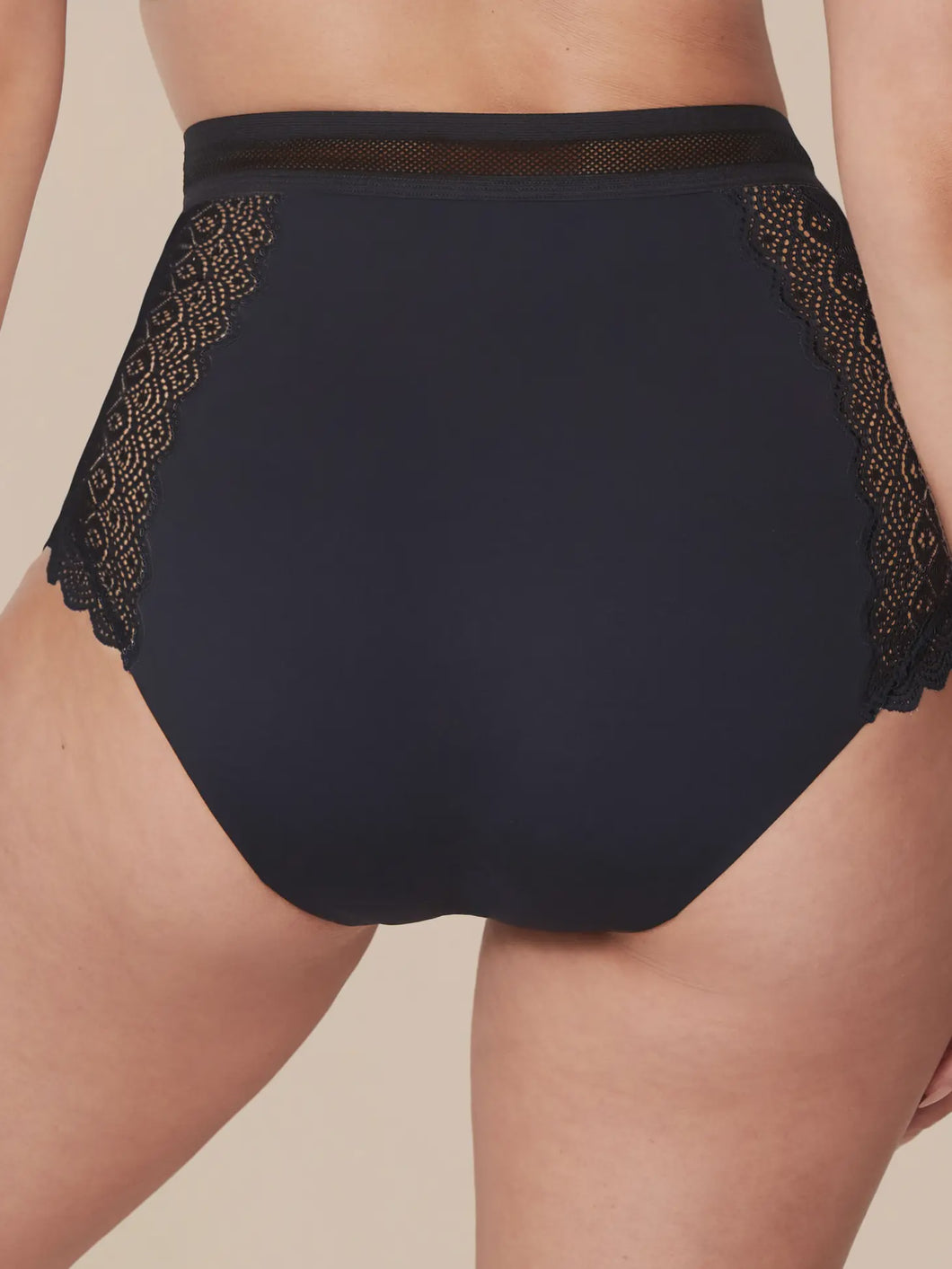 Proof Leak Proof High Waisted Lace Brief - Peaches and Pearls Eureka