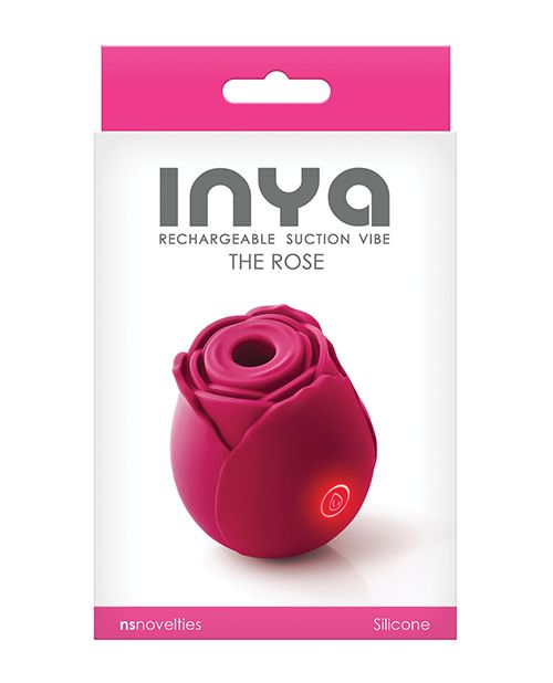 Inya Rose Suction Vibe Red - Peaches and Pearls Eureka