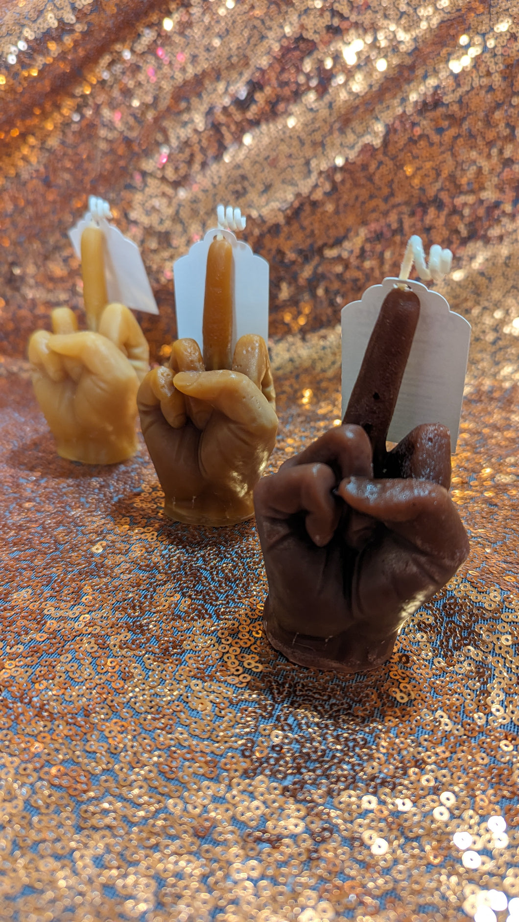 Middle Finger Candle