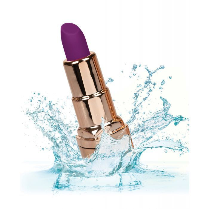 Naughty Bits Bad Bitch Lipstick Vibrator - Purple