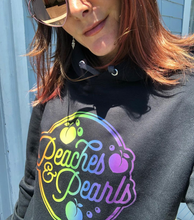 Load image into Gallery viewer, Peaches &amp; Pearls Hoodie - Peaches and Pearls Eureka
