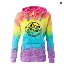 Load image into Gallery viewer, Peaches &amp; Pearls Rainbow Hoodie (Pre-Order!) - Peaches and Pearls Eureka
