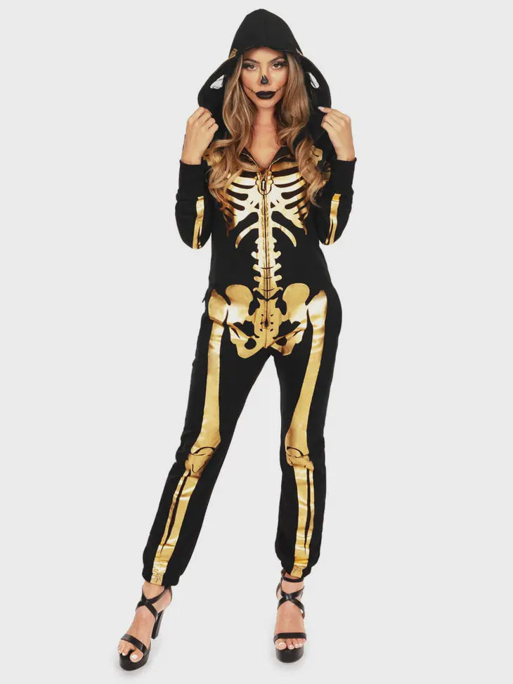 Gold Skeleton Jumpsuit