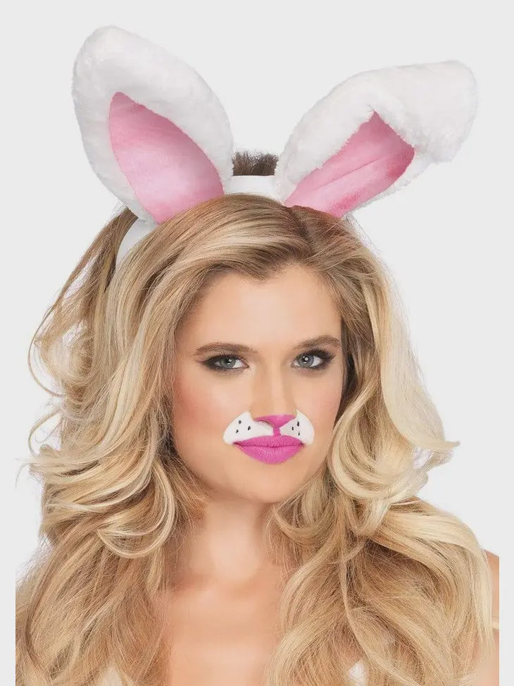 Plush Bunny Rabbit Ears Headband