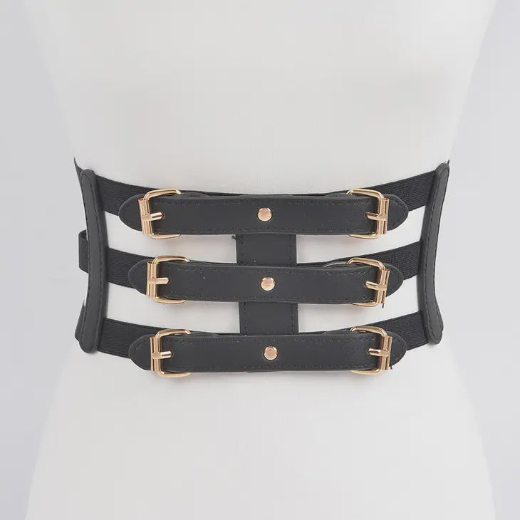 Wide Elastic Plus Size Belt