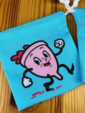 Lil Diva Menstrual Cup Pouch - Peaches and Pearls Eureka