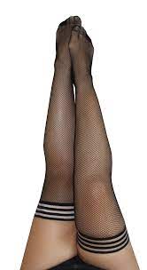 Kix'ies Classic Black Fishnet - Sam - Peaches and Pearls Eureka