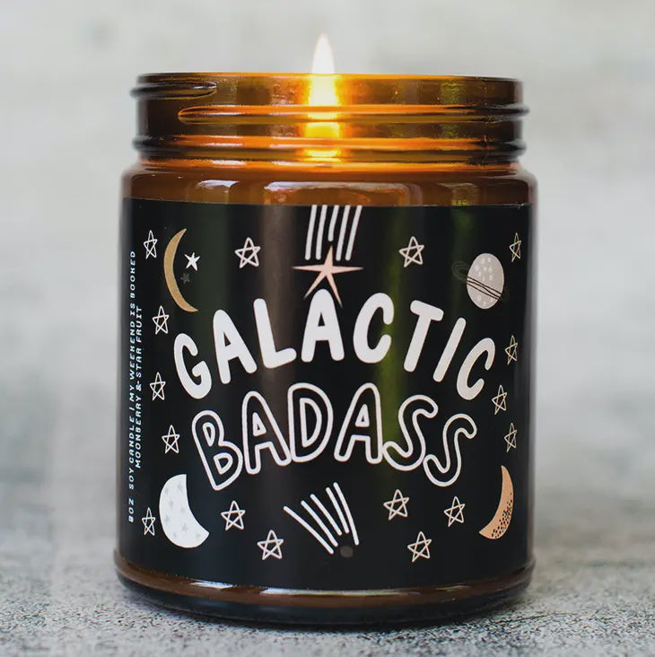 Galactic Badass Candle - Peaches and Pearls Eureka