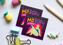 Load image into Gallery viewer, Nehaleed Stickers - Self Care - Peaches and Pearls Eureka
