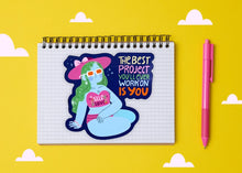 Load image into Gallery viewer, Nehaleed Stickers - Self Care - Peaches and Pearls Eureka
